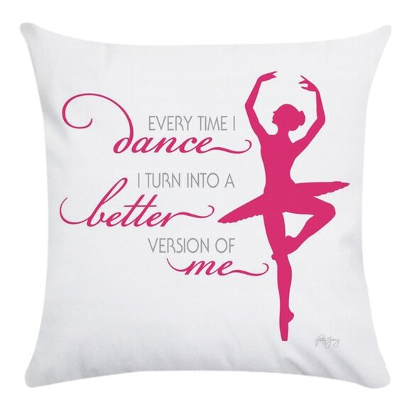 Every Time I Dance Pillow Cover - Picture 1 of 4
